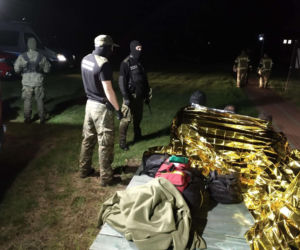 Dramat na granicy polsko-białoruskiej. Imigranci utknęli na bagnach [ZDJĘCIA]