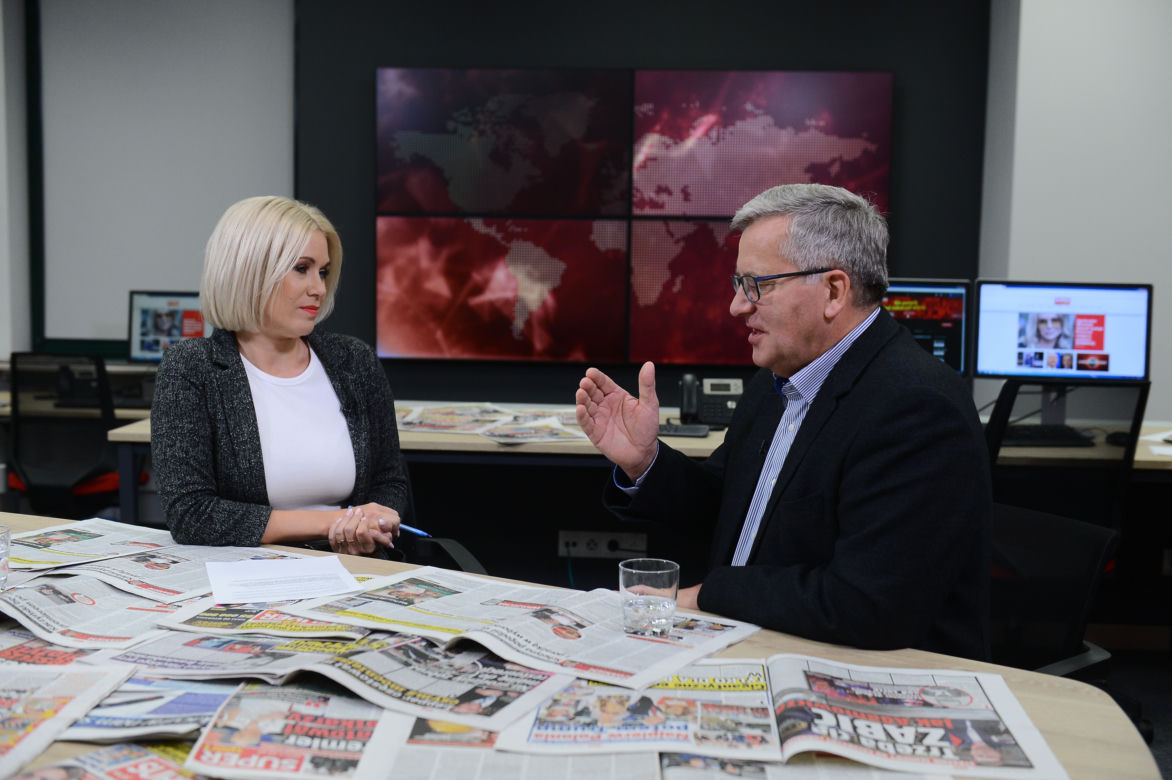 Prezydent Bronisław Komorowski gościem Expressu Biedrzyckiej