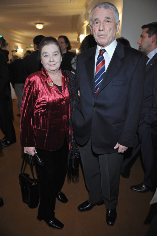 Katarzyna Łaniewska z mężem