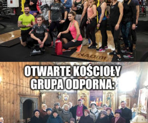 Zamknięcie siłowni, koniec z zajęciami fitness [MEMY]