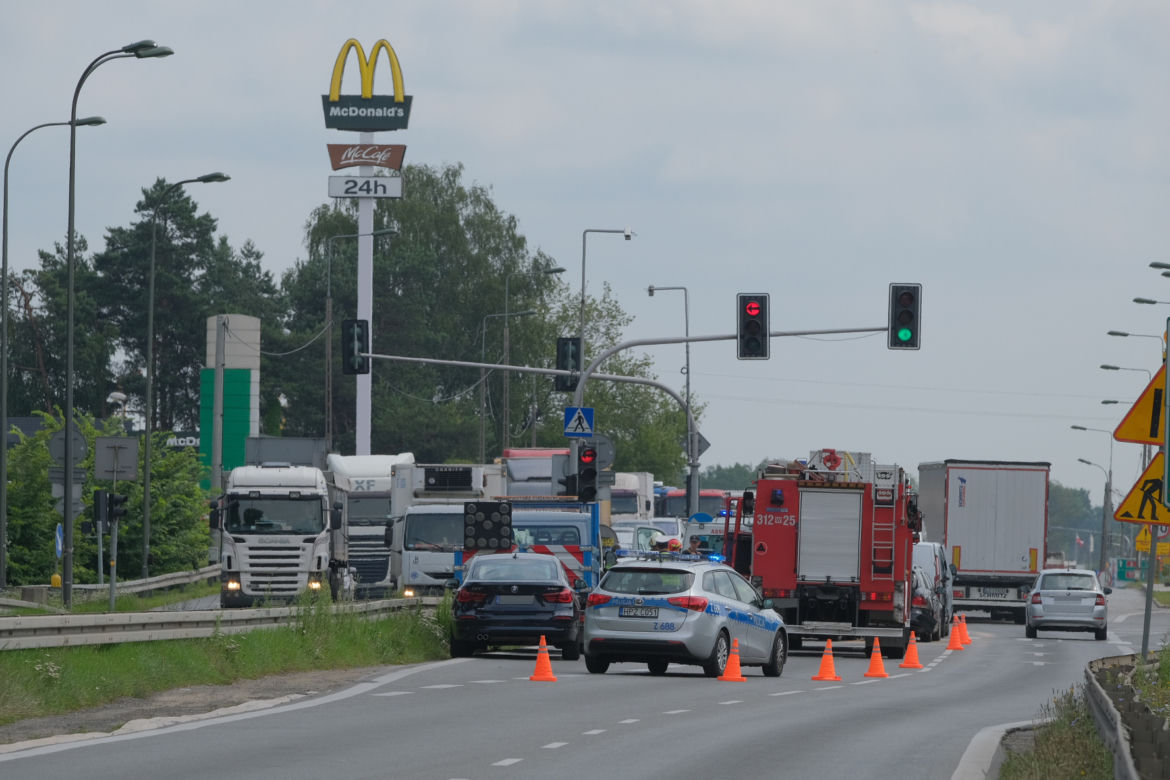 Tragiczny wypadek na Trakcie Brzeskim! Jedna osoba nie żyje!