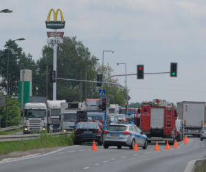 Tragiczny wypadek na Trakcie Brzeskim! Jedna osoba nie żyje!