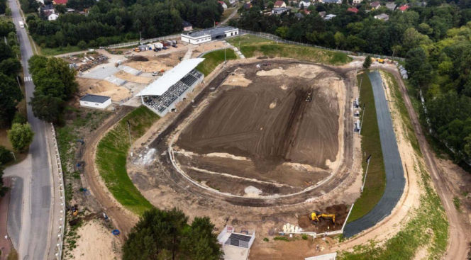 Remont stadionu Granatu w Skarżysku (lipiec 2026)
