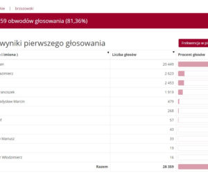 Wybory prezydenckie 2020: Jak głosowali mieszkańcy Podkarpacia