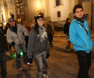 Nightskating po Warszawie