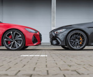 Audi RS7 Sportback 4.0 TFSI V8 vs. Mercedes-AMG GT 4-Door Coupe 63 S 4MATIC+