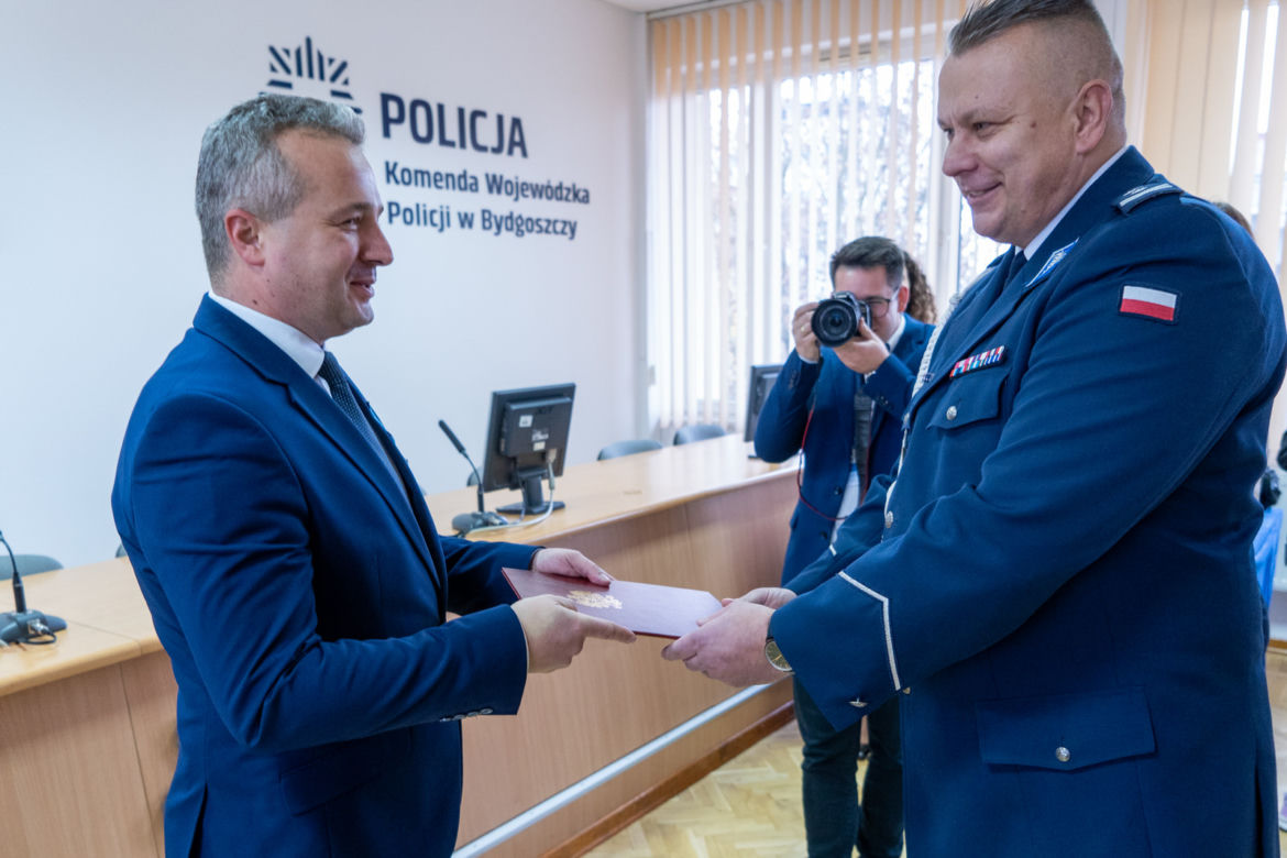 Młodzi policjanci złożyli w Bydgoszczy ślubowanie