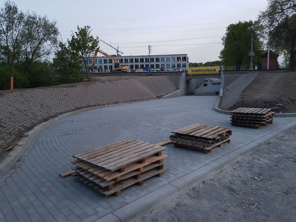 Olsztyn. W wakacje piesi i rowerzyści skorzystają z tunelu na ul. Jeziornej [ZDJĘCIA]