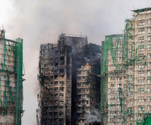 Hongkong / Pożar wieżowców. Liczba ofiar wzrosła już do 44.