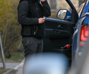 Antek Królikowski spędził godzinę i dziecka w szpitalu