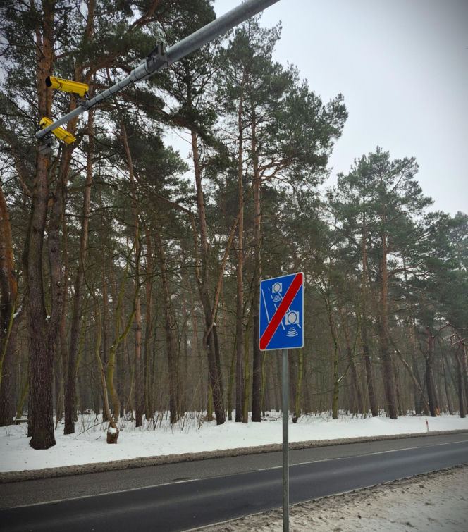 Odcinkowy pomiar prędkości na DW 579