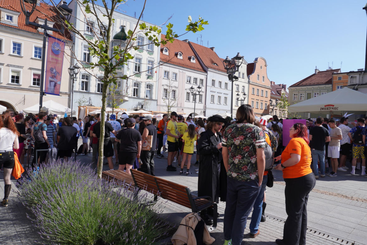 Igry 2024. Barwny korowód studentów przeszedł ulicami Gliwic
