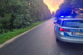 Wypadek na hulajnodze