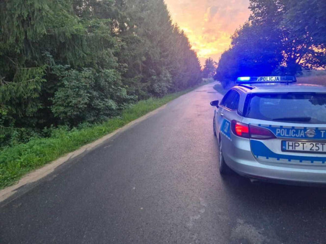 Wypadek na hulajnodze