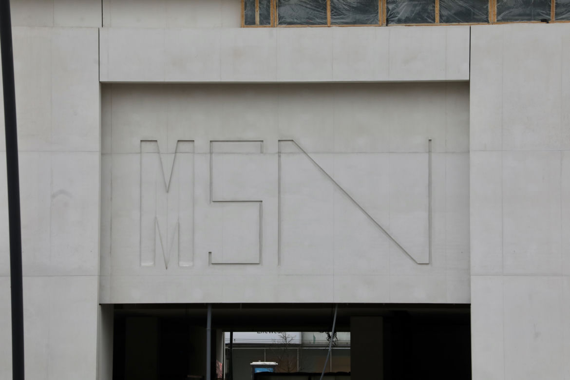 Budowa Muzeum Sztuki Nowoczesnej