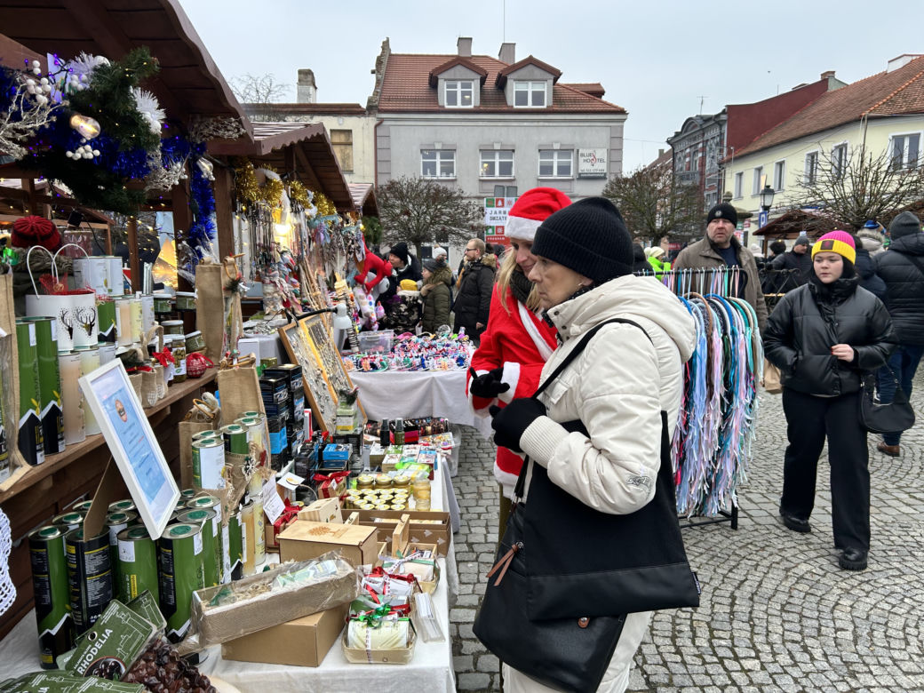 Jarmark świąteczny w Koninie