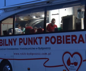 Oddaj krew, dostaniesz choinkę! Krwiobus na trasie Kujaw i Pomorza