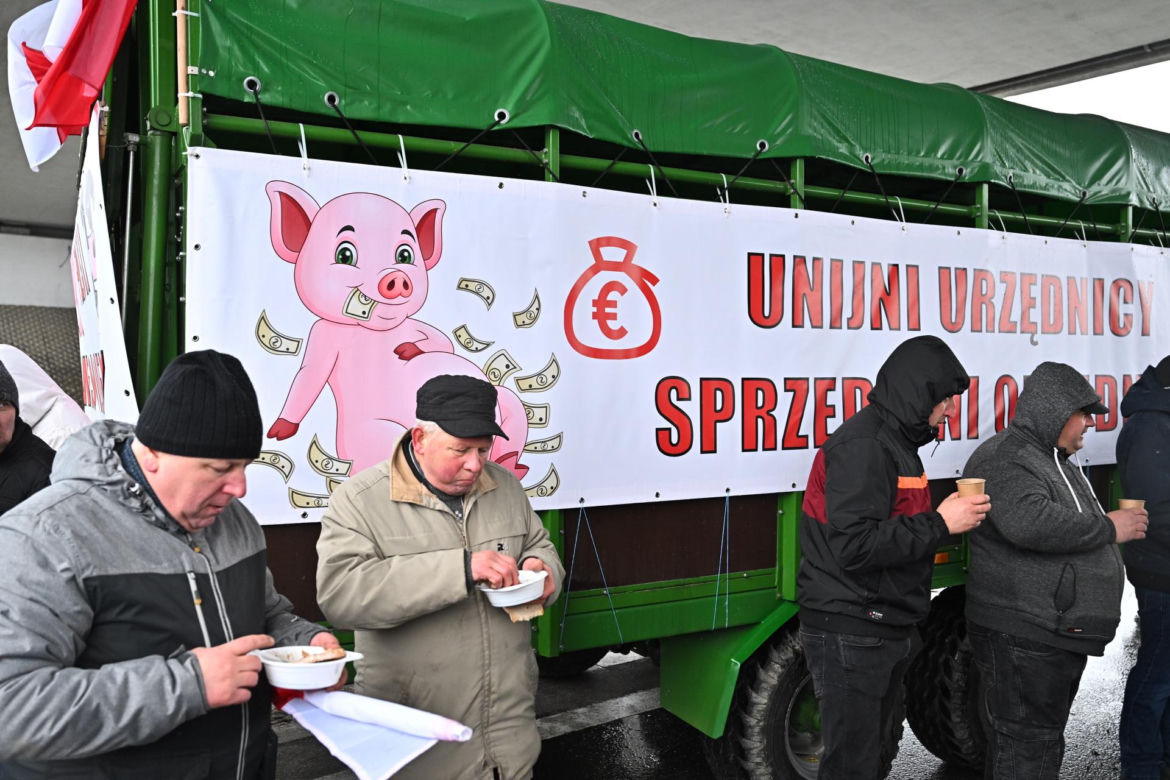 Mińsk Mazowiecki. Ogólnopolski protest rolników