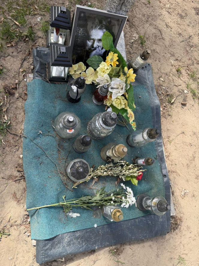 Marek Perepeczko - tak wygląda grób słynnego Janosika