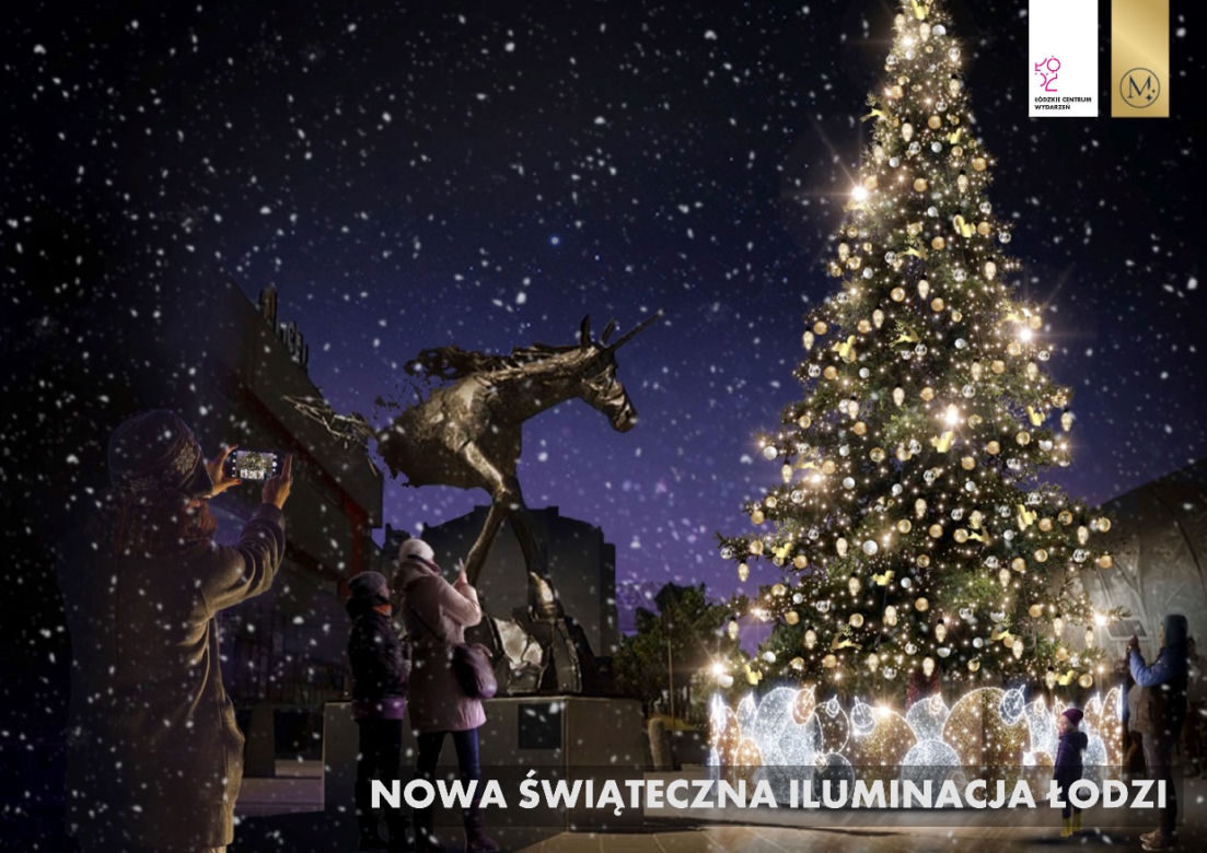 Łódź będzie miała nowe iluminacje świąteczne!