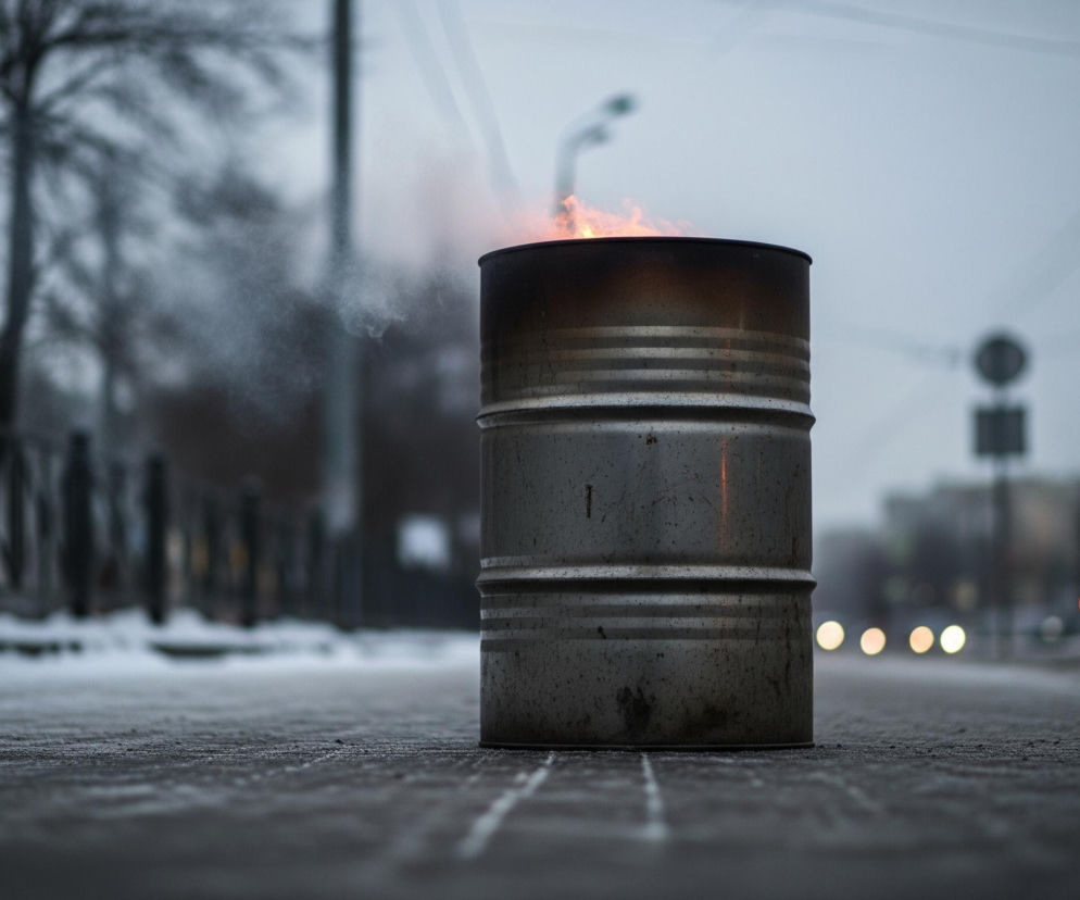 Ciepło w oczekiwaniu na autobus. Koksowniki rozpalone przy przystankach w Ostrowie