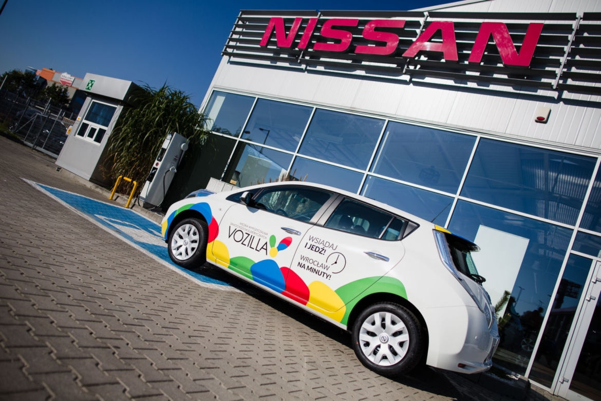 Car sharing we Wrocławiu - Vozilla
