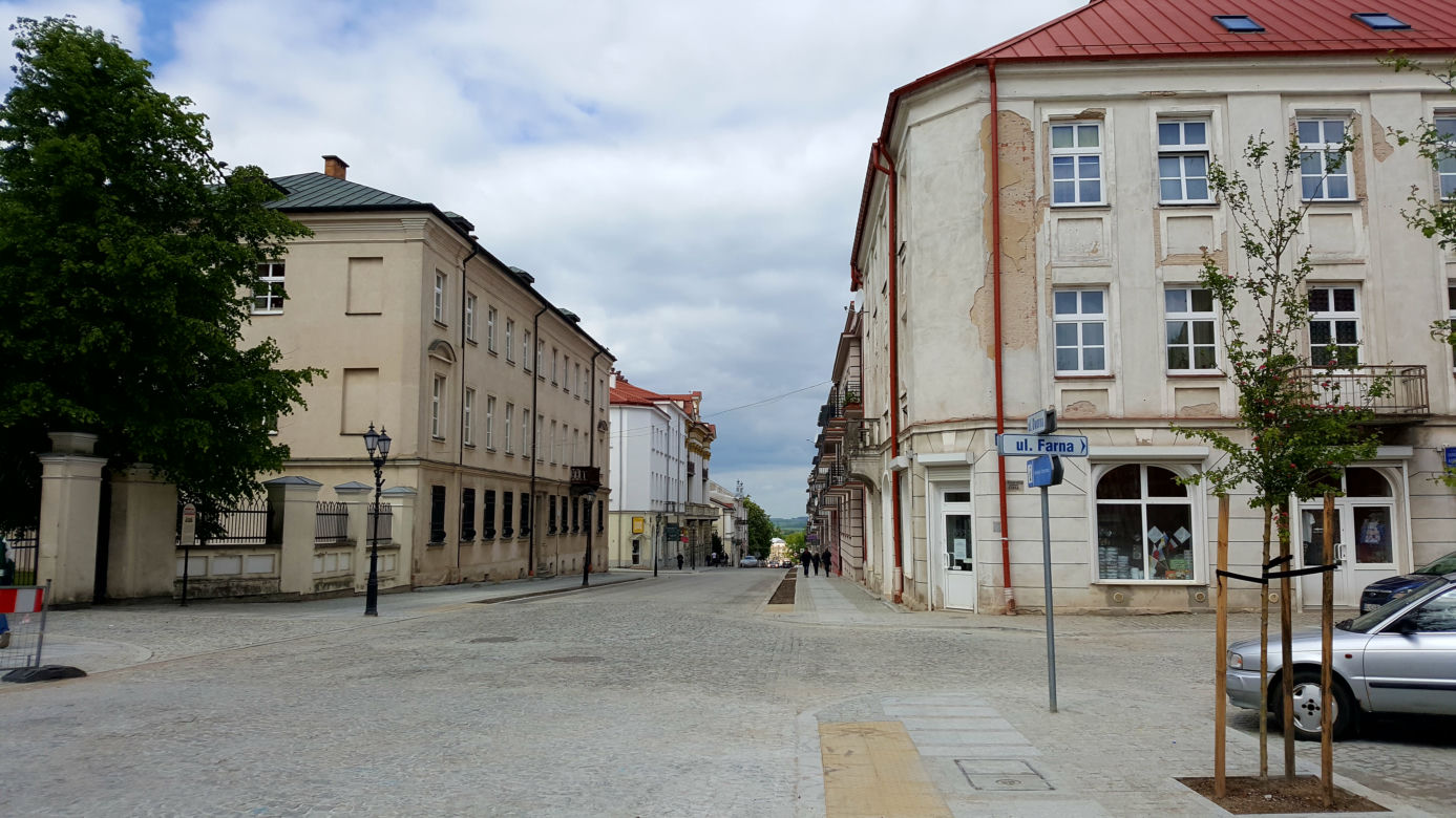 Ulica Dworna w Łomży