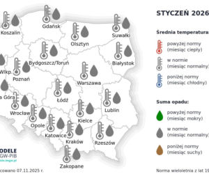 Prognoza długoterminowa IMGW na zimę