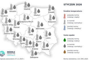 Prognoza długoterminowa IMGW na zimę