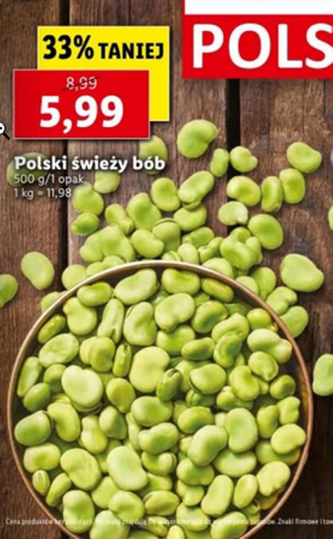 Świeży bób