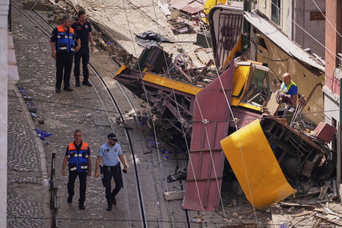 Wypadek tramwaju w Lizbonie, 17 ofiar