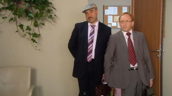 Ranczo 8 sezon. Senator Kozioł (Cezary Żak), Czerepach (Artur Barciś)