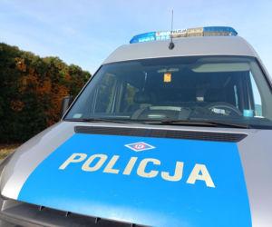 Prawie wjechał do rowu włączajac się do ruchu