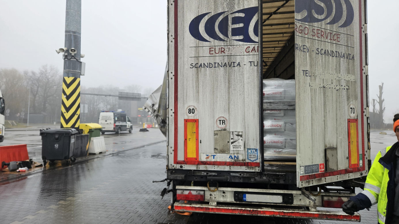 Szokujące wyniki kontroli tureckiej ciężarówki