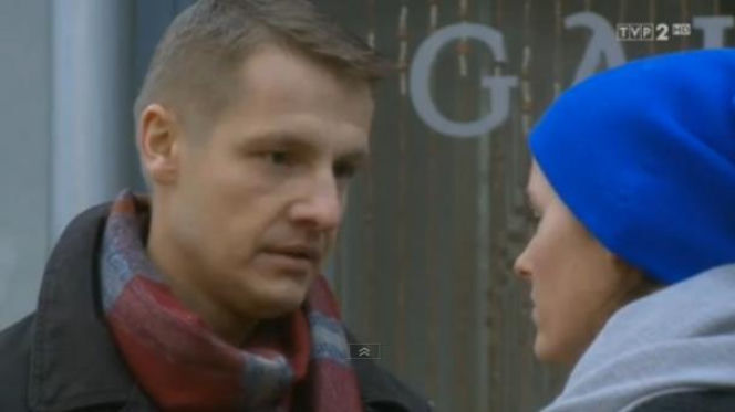 M jak miłość odc. 1053. Ala (Olga Frycz), Paweł (Rafał Mroczek)