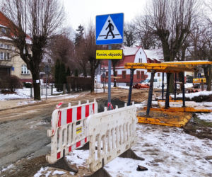 Trwają prace drogowe w Połczynie-Zdroju