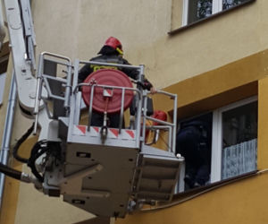 Dziecko stało na parapecie