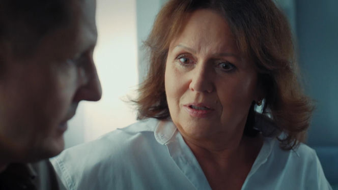 M jak miłość, odc. 1905. Paweł (Rafał Mroczek), Marysia (Małgorzata Pieńkowska)