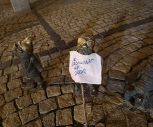 Krasnale mówią NIE! Andrzejowi Dudzie. Niezwykły happening
