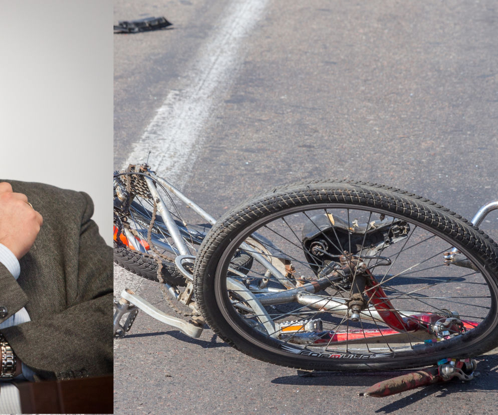 Artur Zawisza potracił rowerzystkę