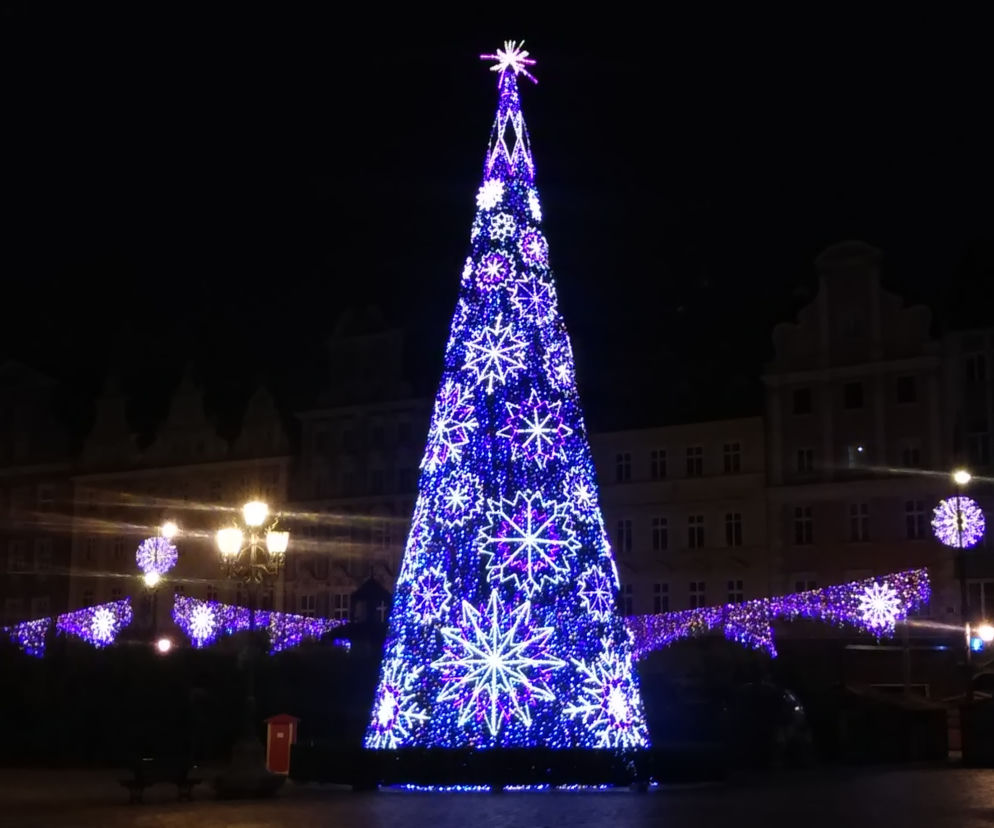 Choinka na rynku