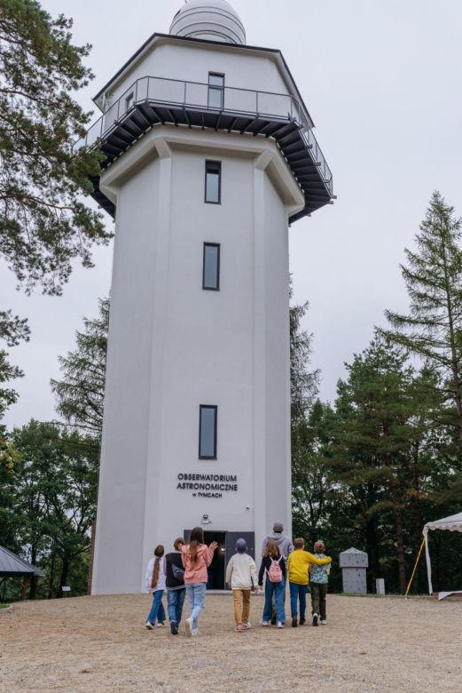 Obserwatorium Astronomiczne w Tymcach, widok od zewnątrz