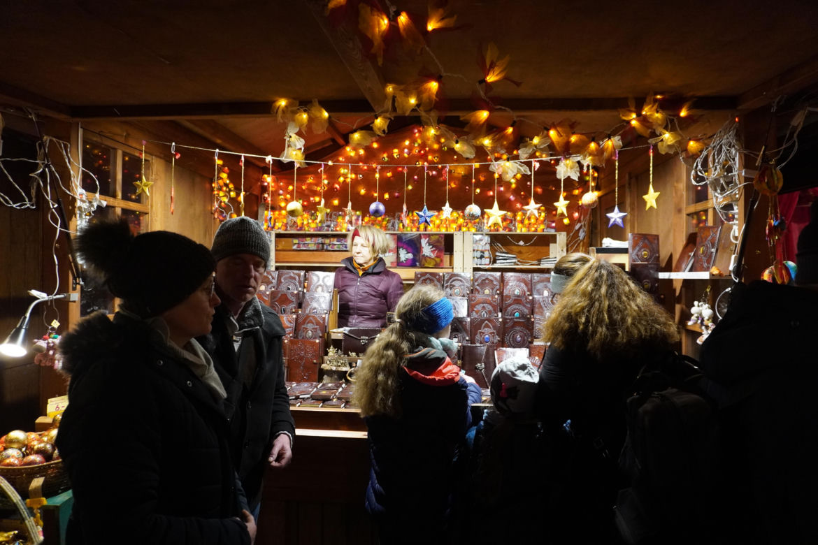 Weeihnachtsmarkt na Alexanderplatz
