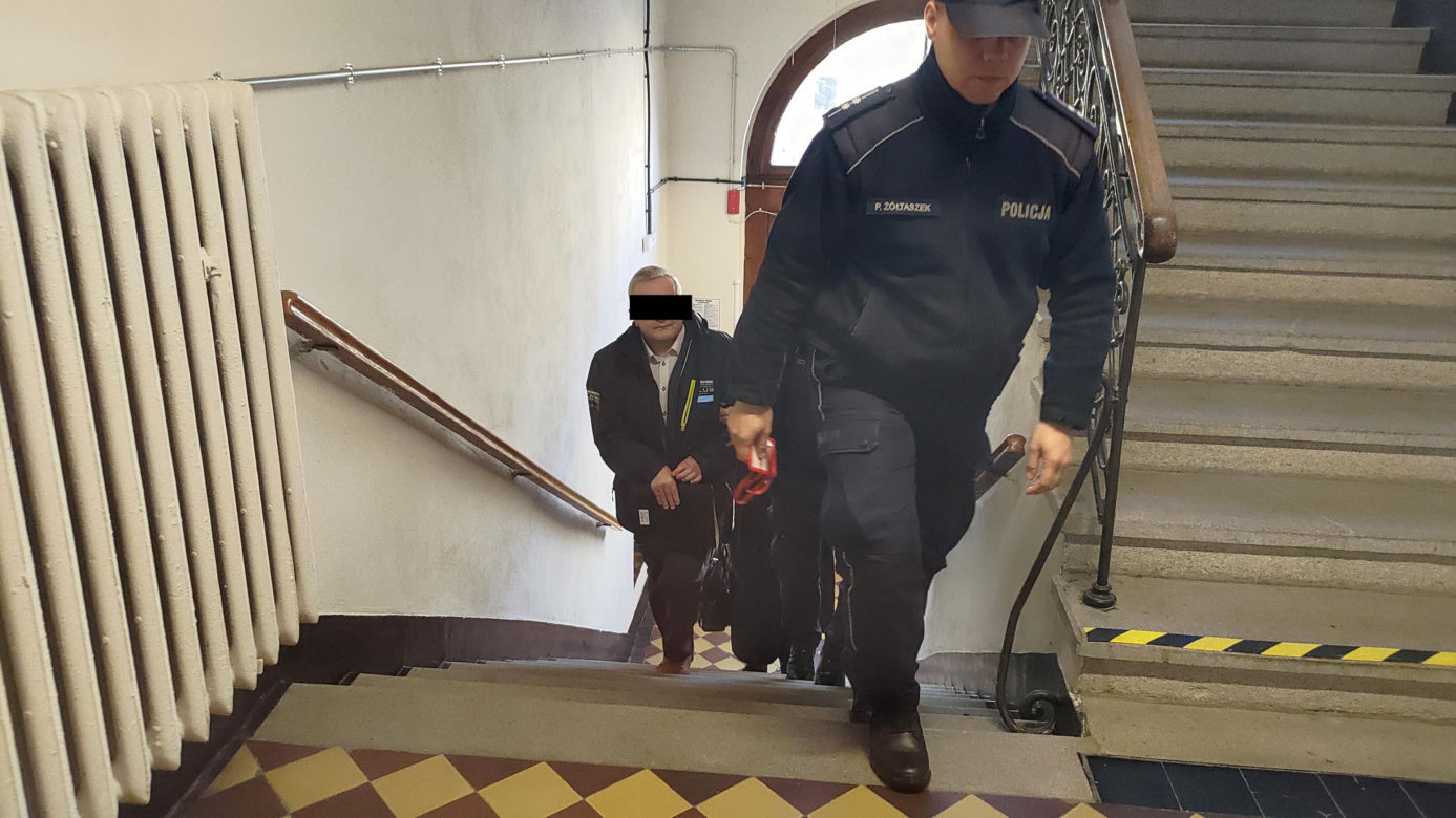 Ksiądz Ryszard G. w sądzie w Sosnowcu