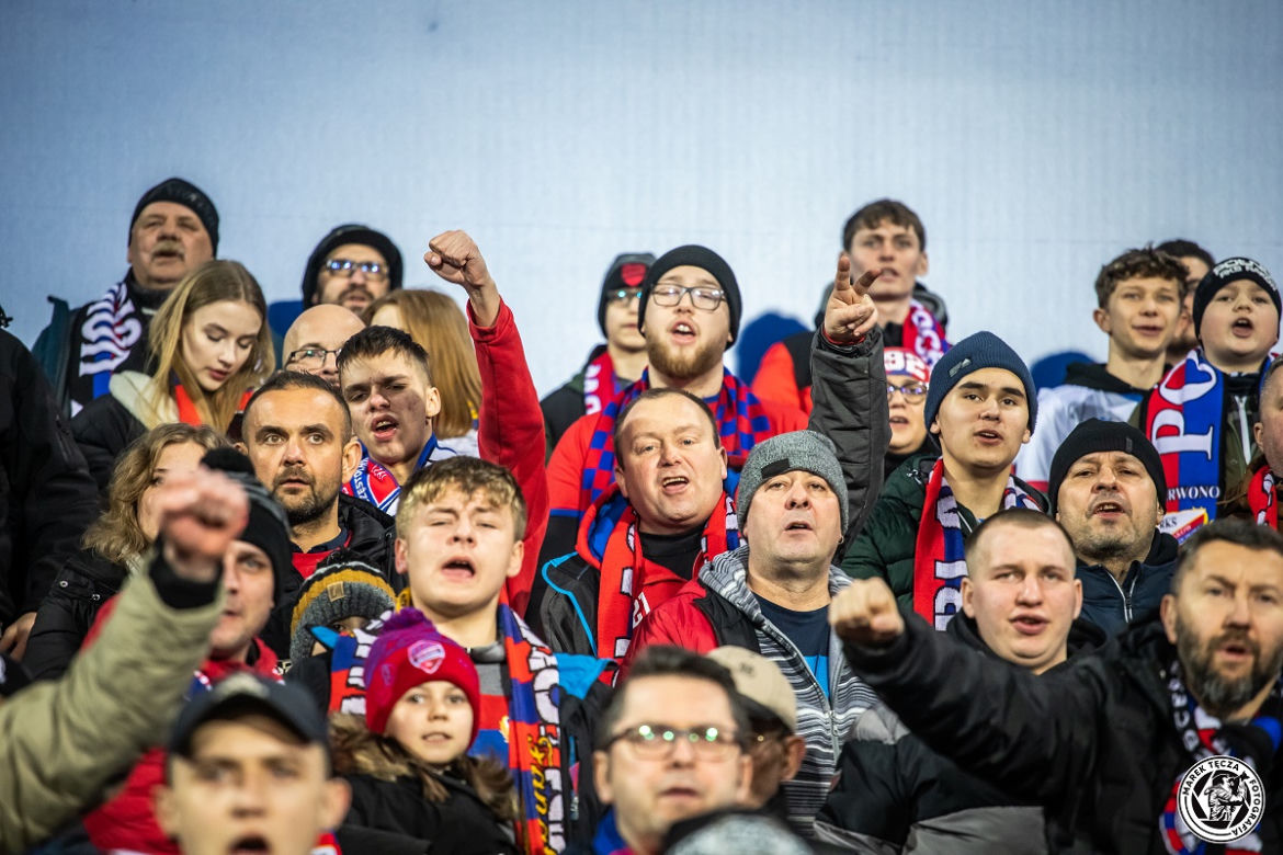 Raków Częstochowa - Śląsk Wrocław: Liderzy nie zawiedli, kibice również ZDJĘCIA
