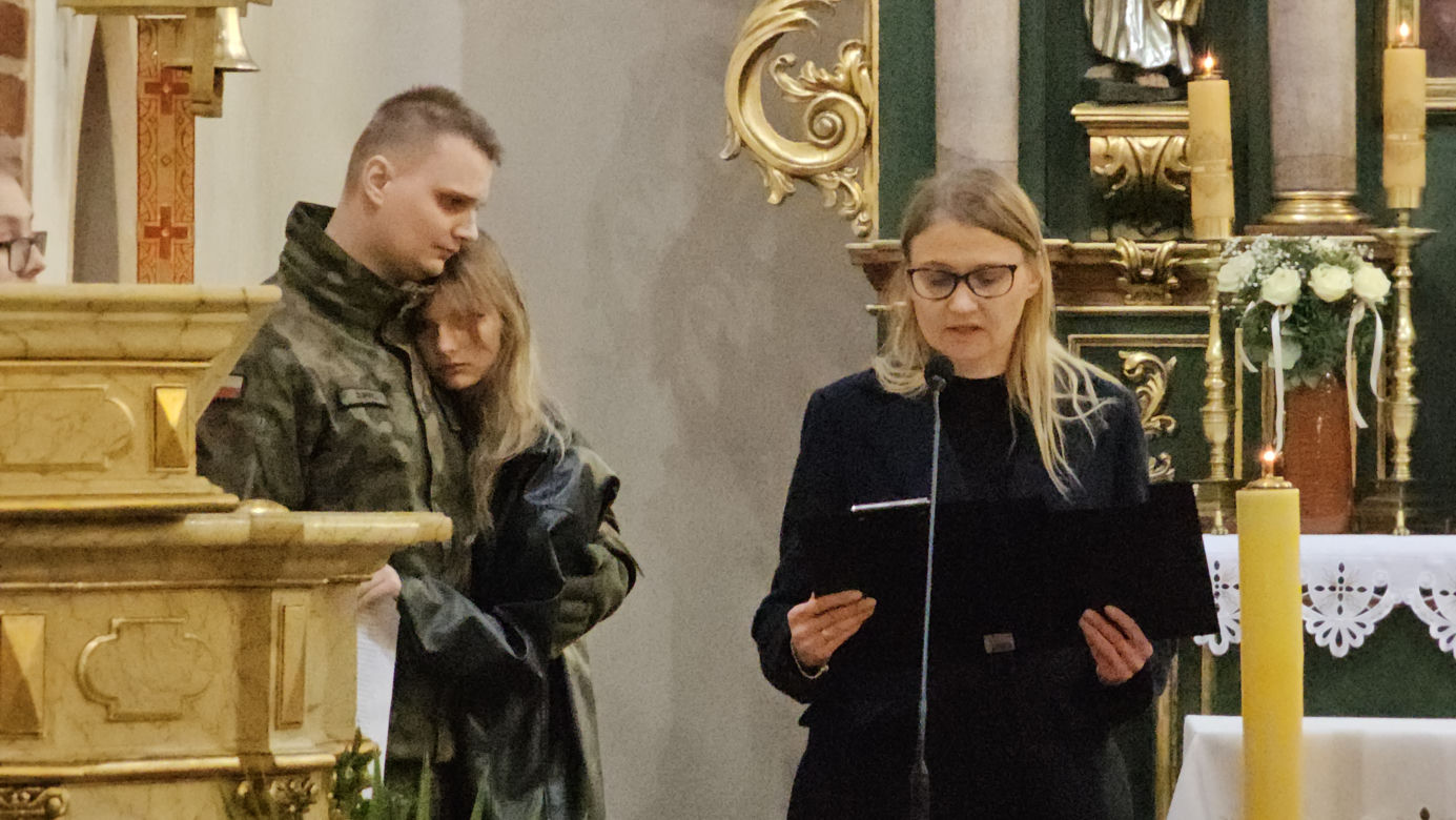 pogrzeb żołnierza, który zginął w Ukrainie