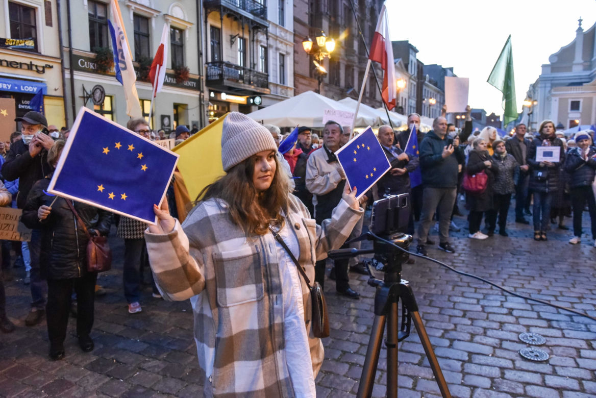 Toruński protest przeciwko orzeczeniu TK