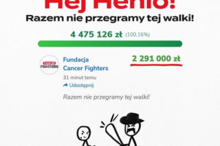 Leczenie 2-letniego Henia zabezpieczone dzięki zbiórce Łatwoganga!