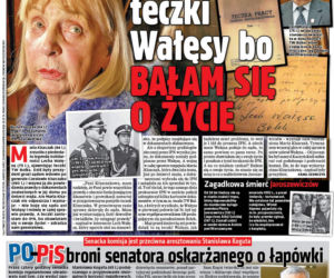 Chwała Kiszczakowej, że ujawniła teczkę Wałęsy