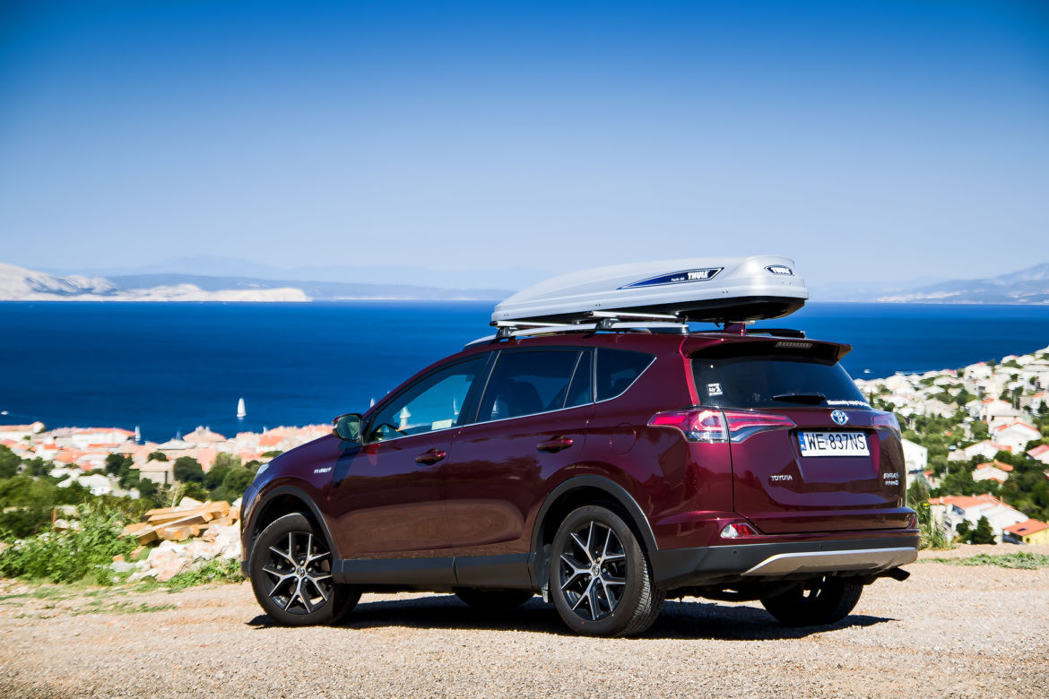 Toyotą RAV4 Hybrid do Chorwacji
